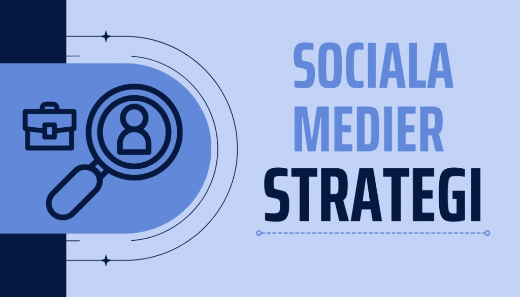 sociala medier strategi