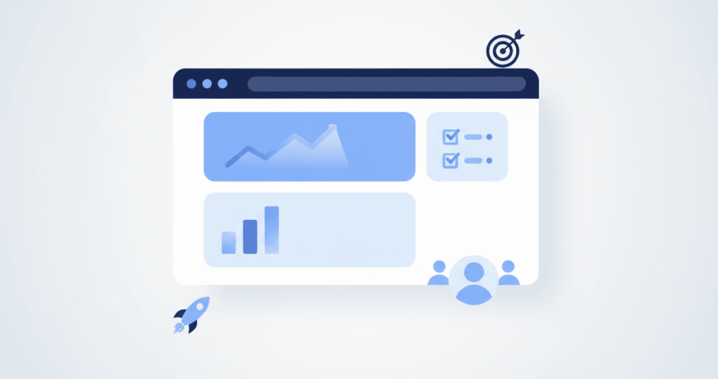 WordPress hemsida för företag som ska ge resultat 5 Grafik av en företagswebbplats - WordPress hemsida företag