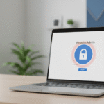 Kan inte logga in i WordPress? (lösning steg-för-steg) 5 Dator med inloggningssida för admin