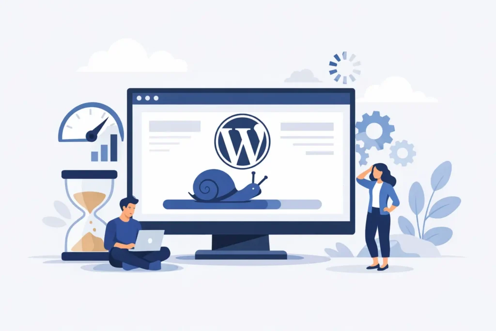 Slow WordPress business website?