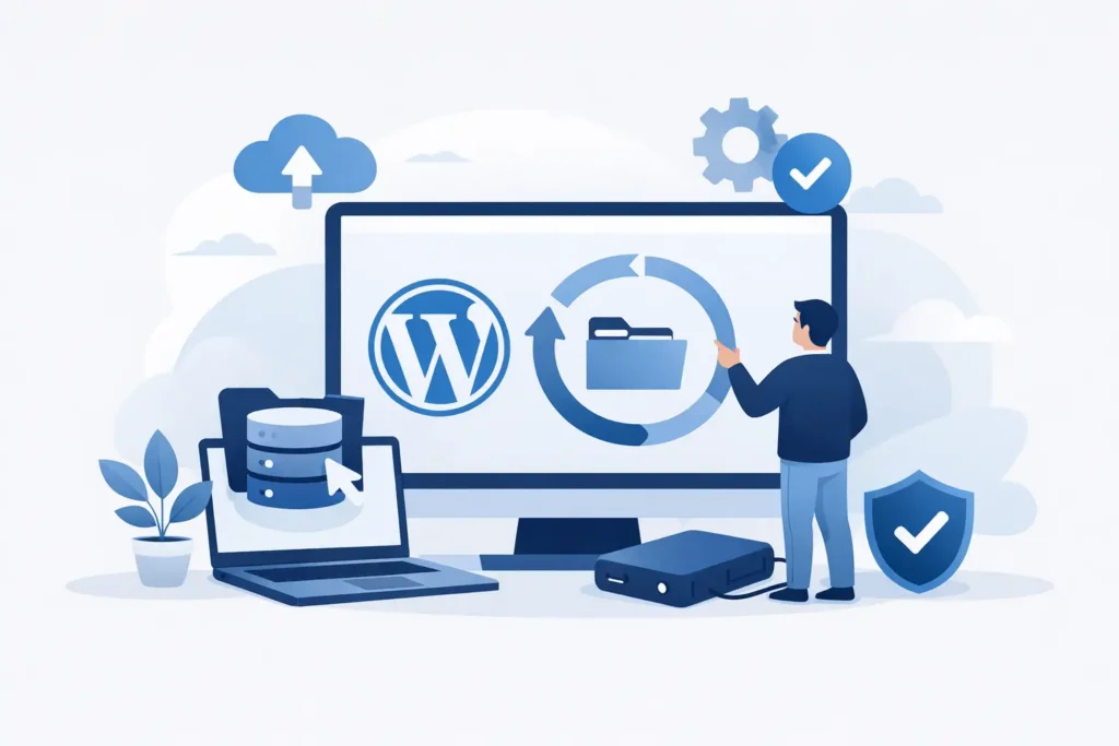 Restore WordPress backup without unnecessary hassle