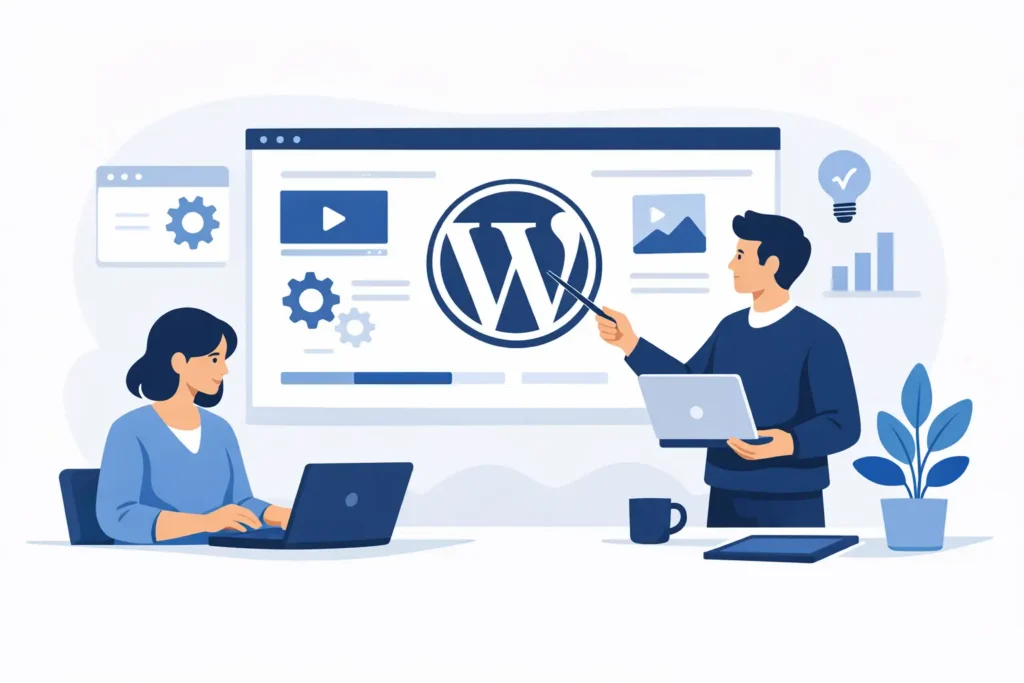 Utbildning i WordPress för företag