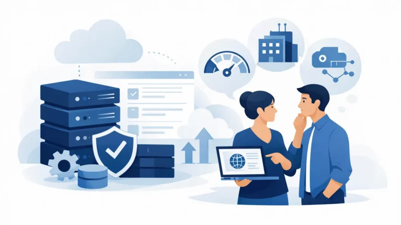 How do you choose web hosting for your business?