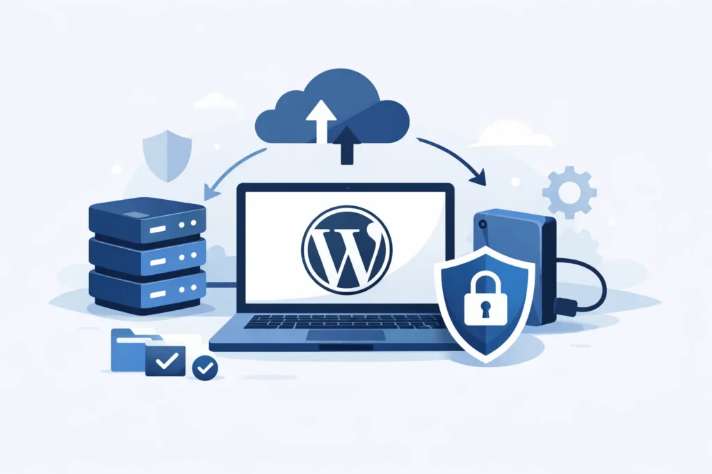 Så säkerhetskopierar du WordPress säkert 1 Så säkerhetskopierar du WordPress säkert